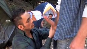 Bodybuilders Piss Off By Big Dick