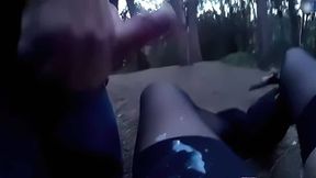 Ostia Pine Forest: Outdoor Crossdresser Fun
