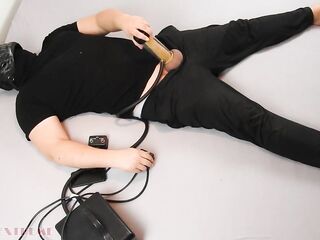 Extraordinary Milking Machine Oral job - Venus 2000 Vacuum Pump Edging & Post Climax Wanking Sex Machine Handsfree Spunk flow - Balls Sucked Dry by Unforgiving Masturbator