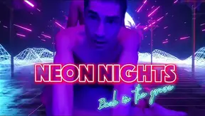 Neon Nights, No Condom: Hot Bareback Action in This Gay Scene – Free Peek