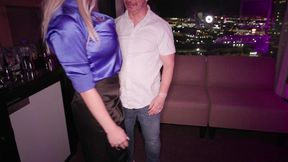 Nighttime Encounter in Vegas