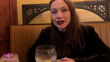 Cheating MILF takes surprise facial in pub toilets