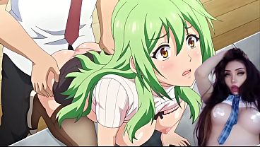ALUMNO PERVERTIDO SE COJE A SU PROFESORA EN LA ESCUELA - Hentai Mesu Kyouchi Ep. 4