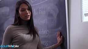 Max Fills And Elizabeth Skylar In Curvy Teacher Lets Her Student 18+ Lick Her Pierced Pussy Before Riding Him
