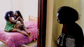 ”Horny Black Roommies Enjoy Secret Affair”