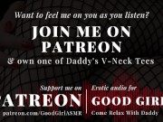 [GoodGirlASMR] Cuffed To Bed. Daddy & Friend Take Turns. Arms & Legs Placed Wide Open