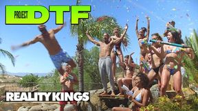 Hot Sex - It's The Final Day At The Villa & The Stars Have One Last Wild Orgy By The Pool