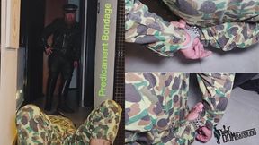 MILITARY PREDICAMENT BONDAGE ESCAPE CHALLENGE IN HANDCUFFS (720P QUICK FIX)