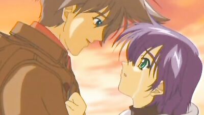 Watch this anime cutie get her tight pussy fingered while her lover watches in pleasure