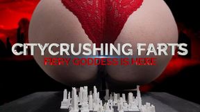 CityCrushing Farts: Fiery Goddess is Here (buttcrush, farting, city crush)