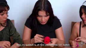 Latin Slumber Party 3some with Min Galilea, Selena Vega, and Cindy Luna