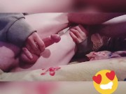 Hattabi4ik Cute Ass Fapping And Creampie Cumshot (Homemade)