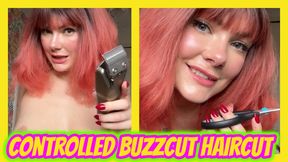 Controlled Buzzcut Haircut & Handjob JOI