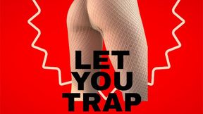 Round ass in fishnet