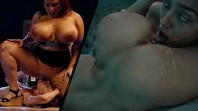 Thicc Asian Goddess Lexi Lores in Possessed Lesbian Threesome