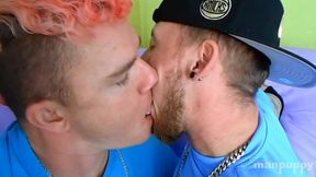 MARATHON Gay Kissing - JC Dickerson - Leo Blue