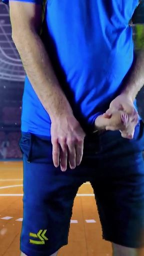 Captivating moment from &quot;Super Basketball Fan Can&#039;t Contain His Excitement During Half Time (Fantasy) DIRTY DADDY VIDEO&quot;