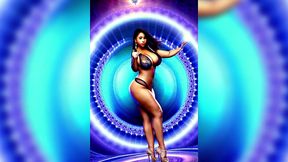 thick curvy etherial princesses showing their sexy bodies for the backalley