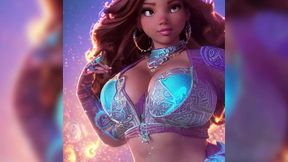 thick curvy etherial princesses showing their sexy bodies for the backalley