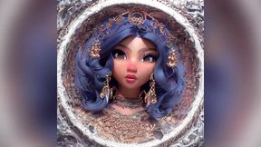 thick curvy etherial princesses showing their sexy bodies for the backalley