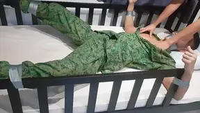 Asian Soldier Snaps Under Pressure — Explosive Orgy Release – TinyGays 18+