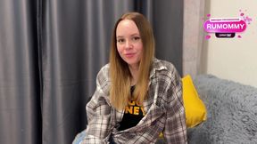 David PussyFuck's Russian Step-Aunt Taught Him How To Deepthroat & Talk Dirty