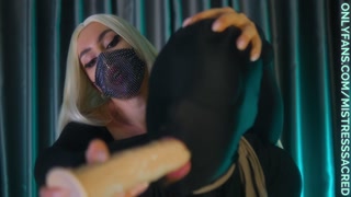 Mistress Sacred - Hard Pegging in Transparent Latex Tights [Part 2]