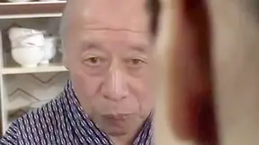 Taboo Family affair - Elderly father seduces daughter-in-law in husband absence