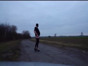 Geile Heels im Auto anziehen 2 ** Outdoor 2020 **