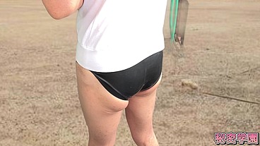 I'm wearing a rubber bloomer. SecretGakuen