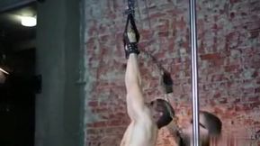 Amazing male in hottest hunks, bdsm homo porn clip