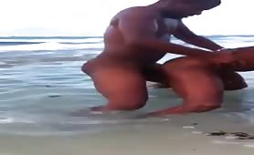 Caught two guys fucking on the beach in south africa