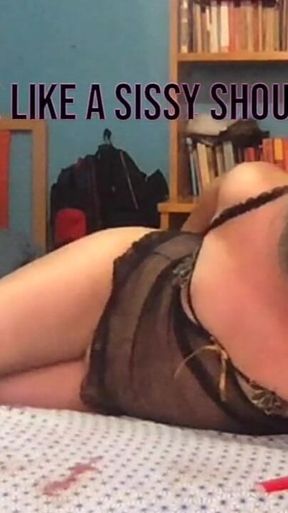 Nenita Sissy Anal Satisfaction and Comes to the End