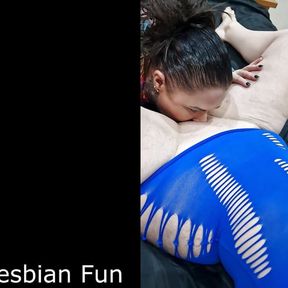 Homemade Lesbian fun with my Bestie filmed by husband