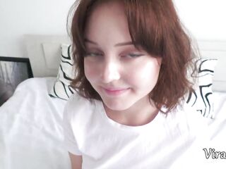 18yo Nice-looking Liza with her StepDad