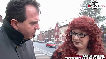 Mollige Deutsche auf der Stra&szlig_e angesprochen und zum Sex &uuml_berredet
