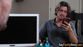 His stepsisters husband fucked him bareback