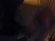 Bad boy cumming on wall