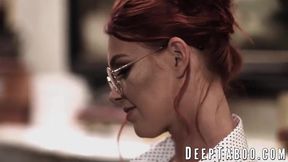 Marie McCray seduces Scarlett Mae into a wild lesbian fantasy