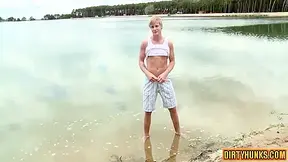 Muscle Daddy - Muscle Stepdaddy Suck Job With Facial