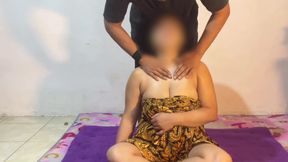 When the husband goes fishing, his wife silently goes to the massage place she subscribes to