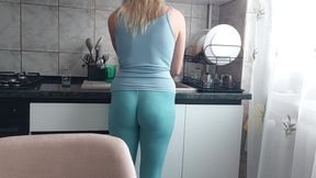I Creampied My Roomate in the Kitchen