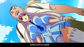 Cosplay cafe waitress needs more money - Hentai pros