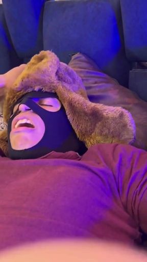 Memorable moment from "I CONVINCE A HETERO MUSCULAR GYM TO LET THE DILDO BE RUBBED IN THE ANUS"