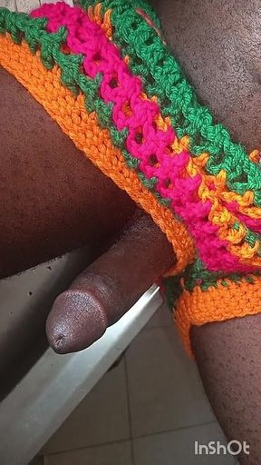 African Bisexuals Masturbating and Huge Cum