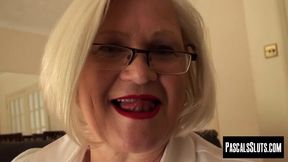 Chubby GILF Lacey Starr is a perfect match with dominant master Pascal White