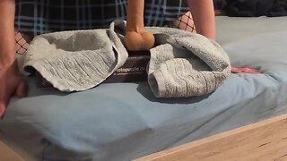 Hairy redhead with petite penis