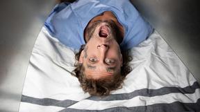 ”Rough gay assfucking in the MRI room! - Alex Mecum & Bo Sinn”