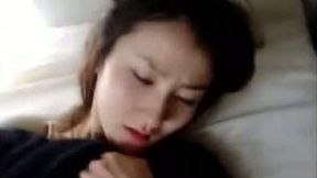 My Japanese wife knows how to give fantastic blowjob
