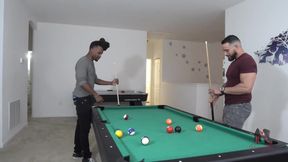 Swinger Pool Table Threesome